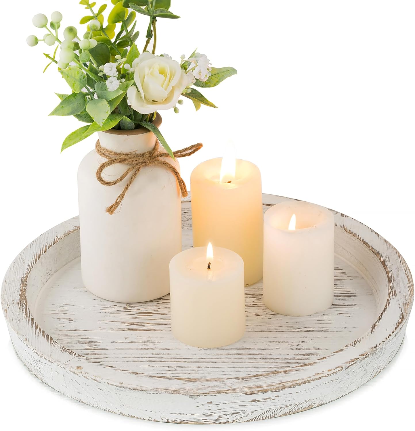 🏠 Today’s Farmhouse Décor Find: Candle Plate Holder