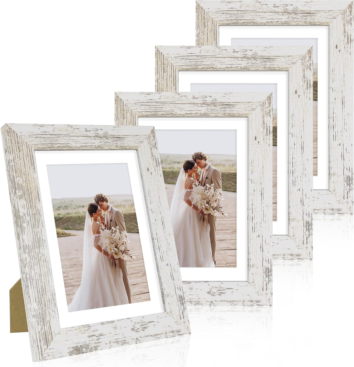 🏠 Today’s Farmhouse Décor Find: Distressed White Frame