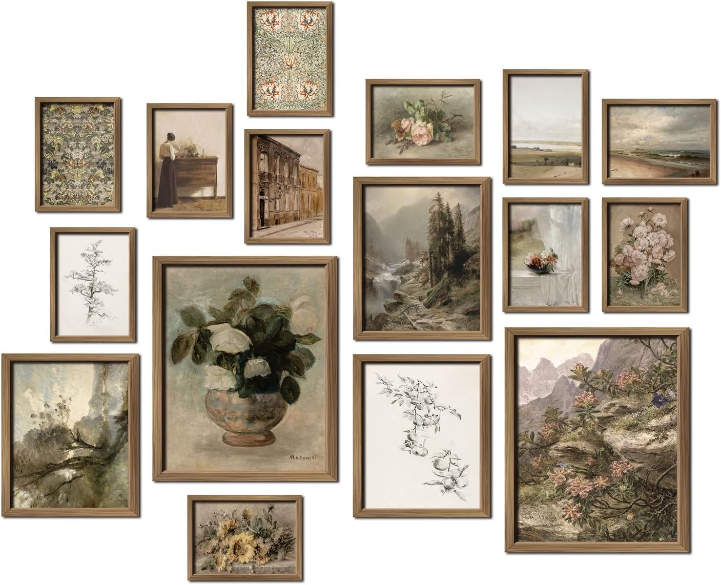 🏠 Today’s Farmhouse Décor Find: Framed Vintage Art
