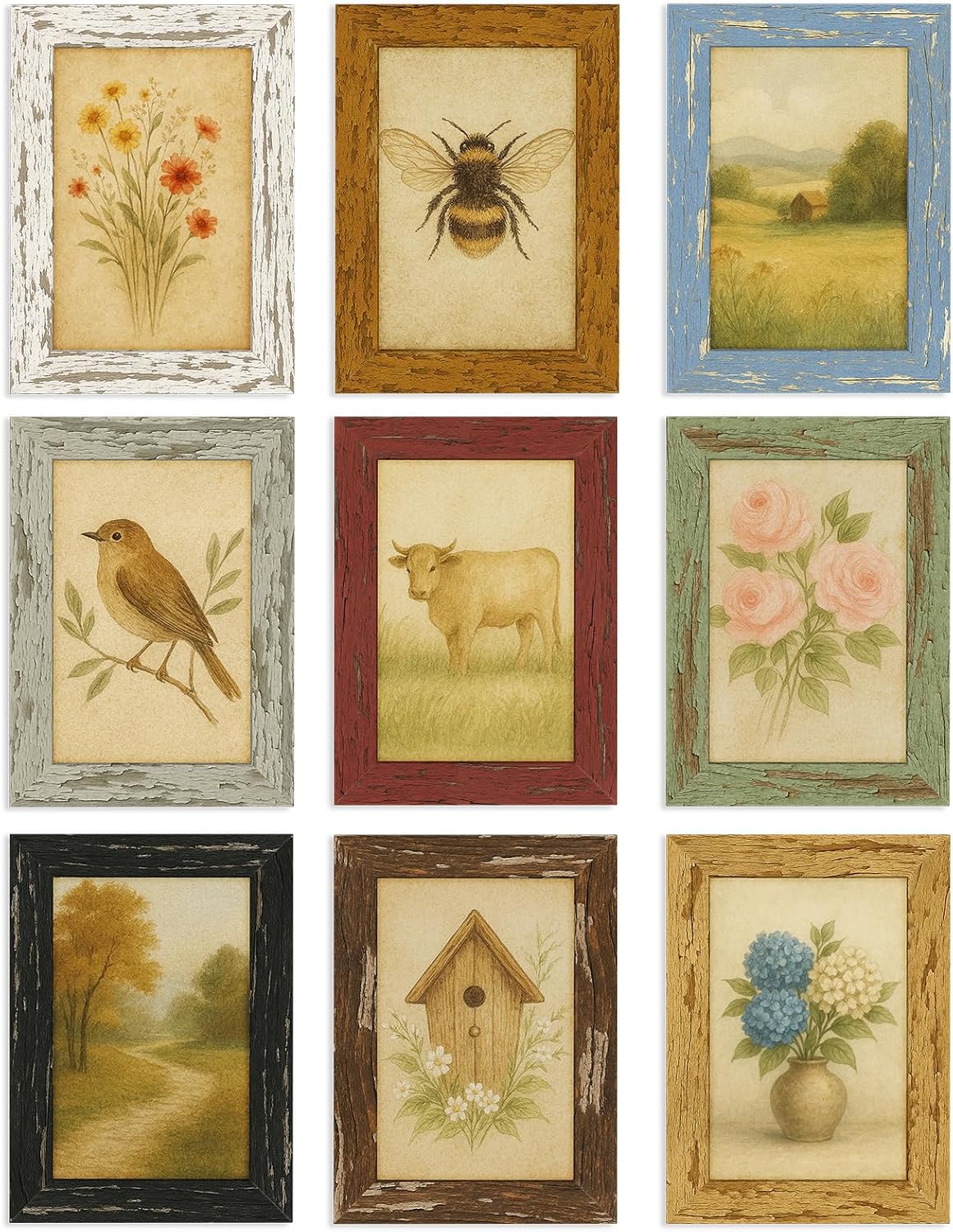 🏠 Today’s Farmhouse Décor Find: Rustic Gallery Frames