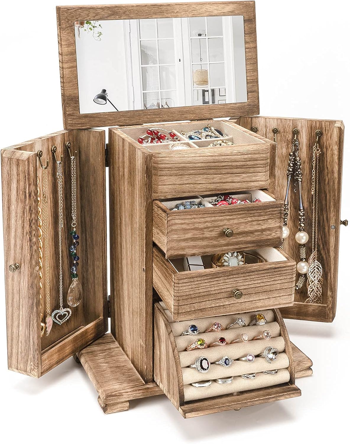 🏠 Today’s Farmhouse Décor Find: Rustic Jewelry Box